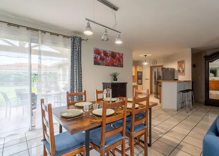 Maison Familiale Climatisee A - 6 Pers, Proche Centre & Pistes Cyclables - Fr-1-319-546 Biscarrosse