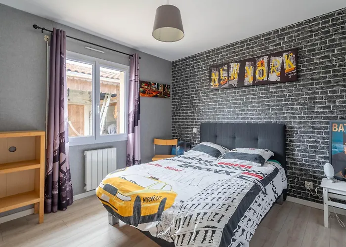 Maison Familiale Climatisee A - 6 Pers, Proche Centre & Pistes Cyclables - Fr-1-319-546 *
